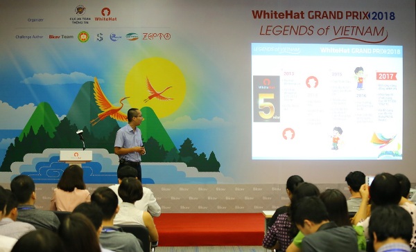Vòng chung kết WhiteHat Grand Prix 2018 thi đối kháng trực tiếp tại Hà Nội ảnh 1
